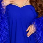 Caftan Richa - bleu